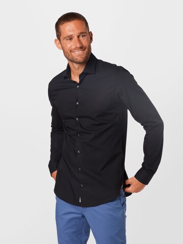 Michael Kors Slim fit Koszula w kolorze czarny: przód