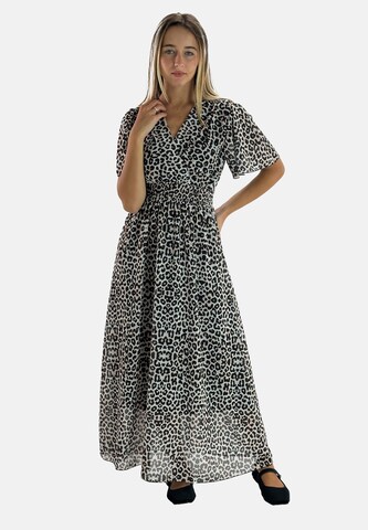 Robe d’été Elara en beige