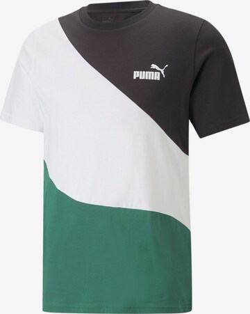 PUMA Performance Shirt 'Power' in Black: front