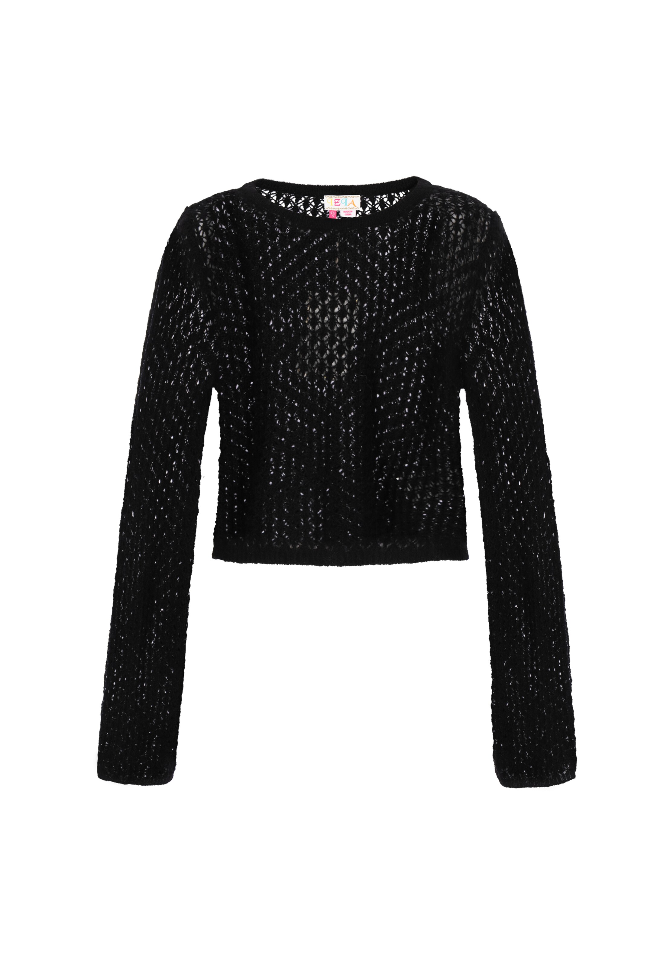 IZIA Sweater in Black: front