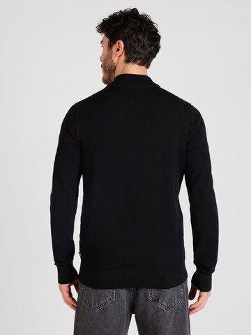 BOSS Sweater 'EBRANDO-P' in Black