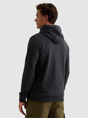 Felpa 'Hoodie with rubber badge and kangaroo pocket' di PME Legend in blu
