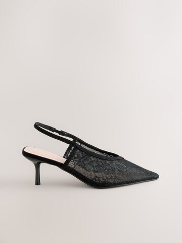 Next - Zapatos destalonado 'Forever Comfort' en negro