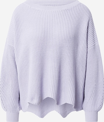 Pull-over 'Hilde' ONLY en violet : devant