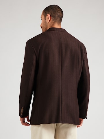 Coupe regular Veste de costume 'Usmar253F1X' HUGO en marron