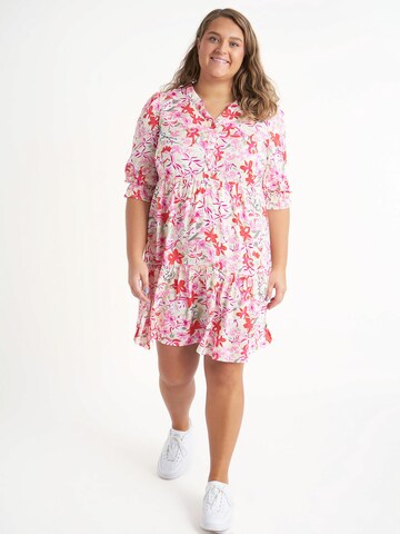 Aprico Shirt Dress 'Truro' in Pink