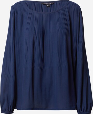 COMMA Loose fit Blouse in Blue: front