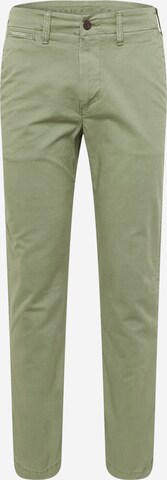 American Eagle Chino Pants in Green: front