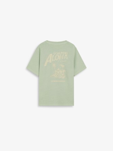 Scalpers Λειτουργικό μπλουζάκι ' ' σε πράσινο