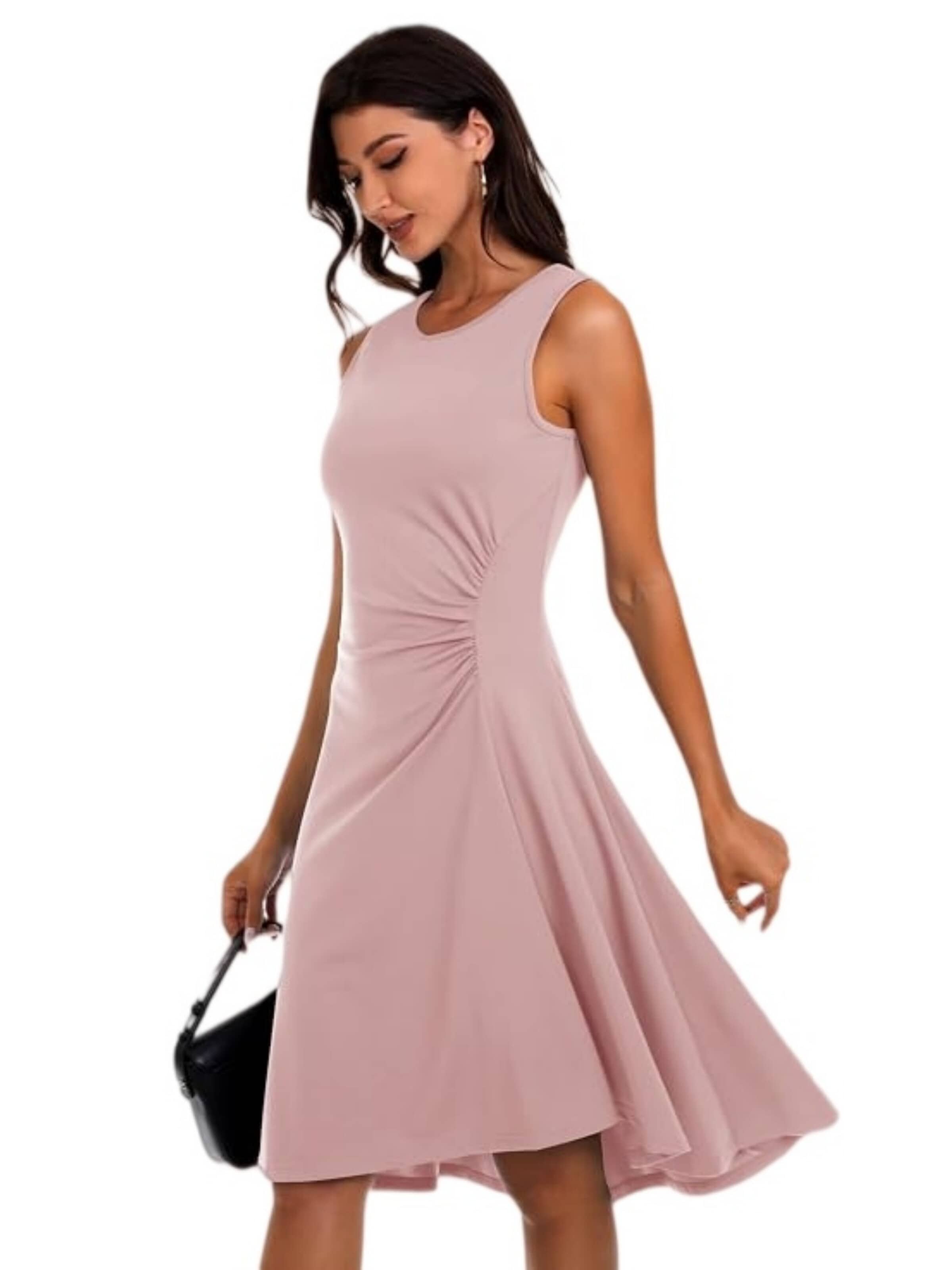 Zapaka Cocktail Dress in Pink