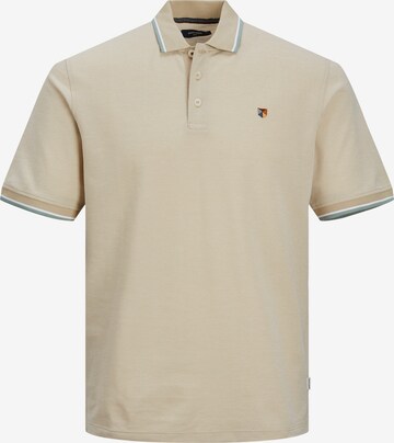 JACK & JONES Poloshirt 'BLUWIN' in Braun