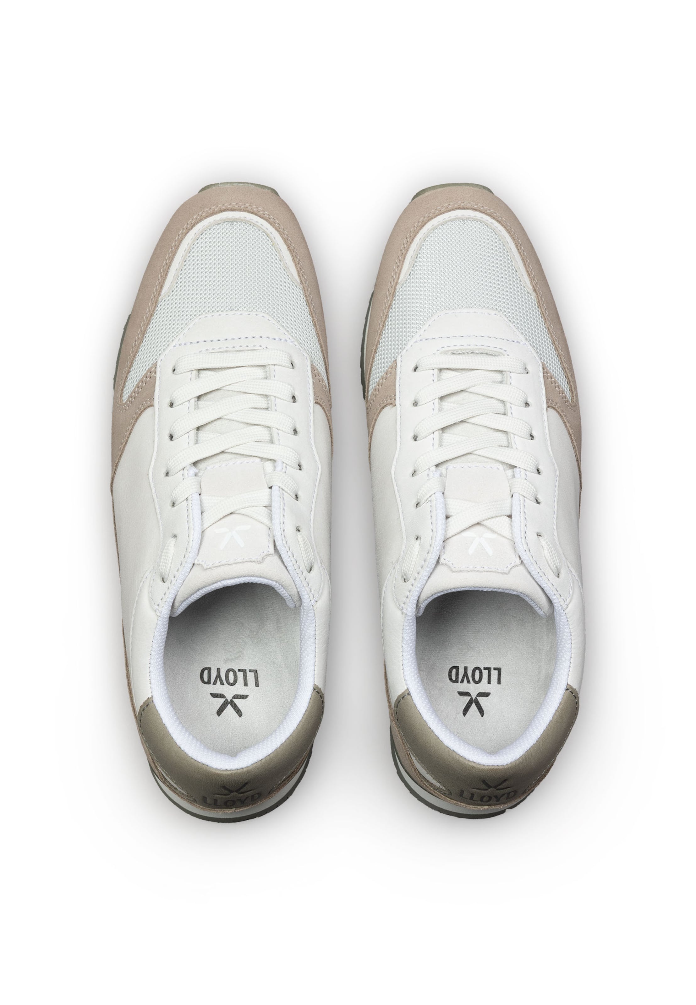 LLOYD Platform trainers in White