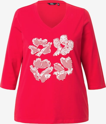 Ulla Popken Shirt in Red: front