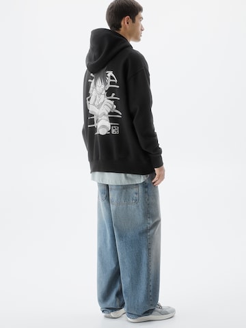 Pull&Bear Sweatshirt in Zwart