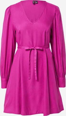 VERO MODA Obleka | roza barva: sprednja stran