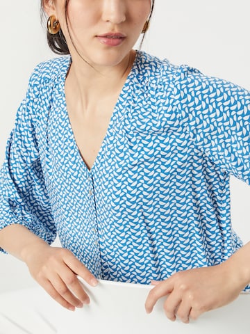 TOM TAILOR Blouse in Blue