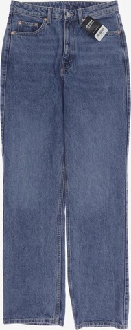 WEEKDAY Jeans in 28 in Blue: front