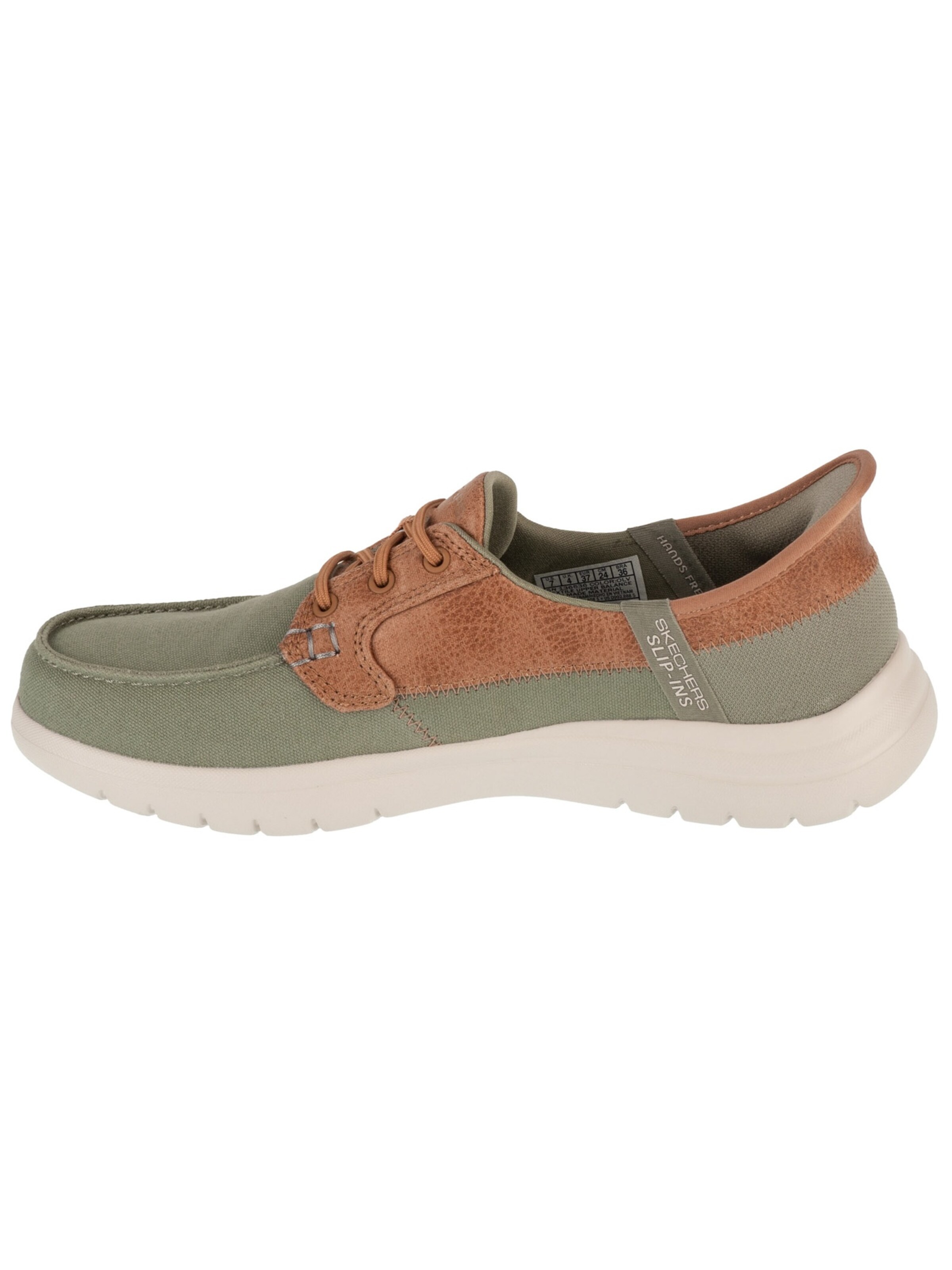 SKECHERS Slip-Ons in Green