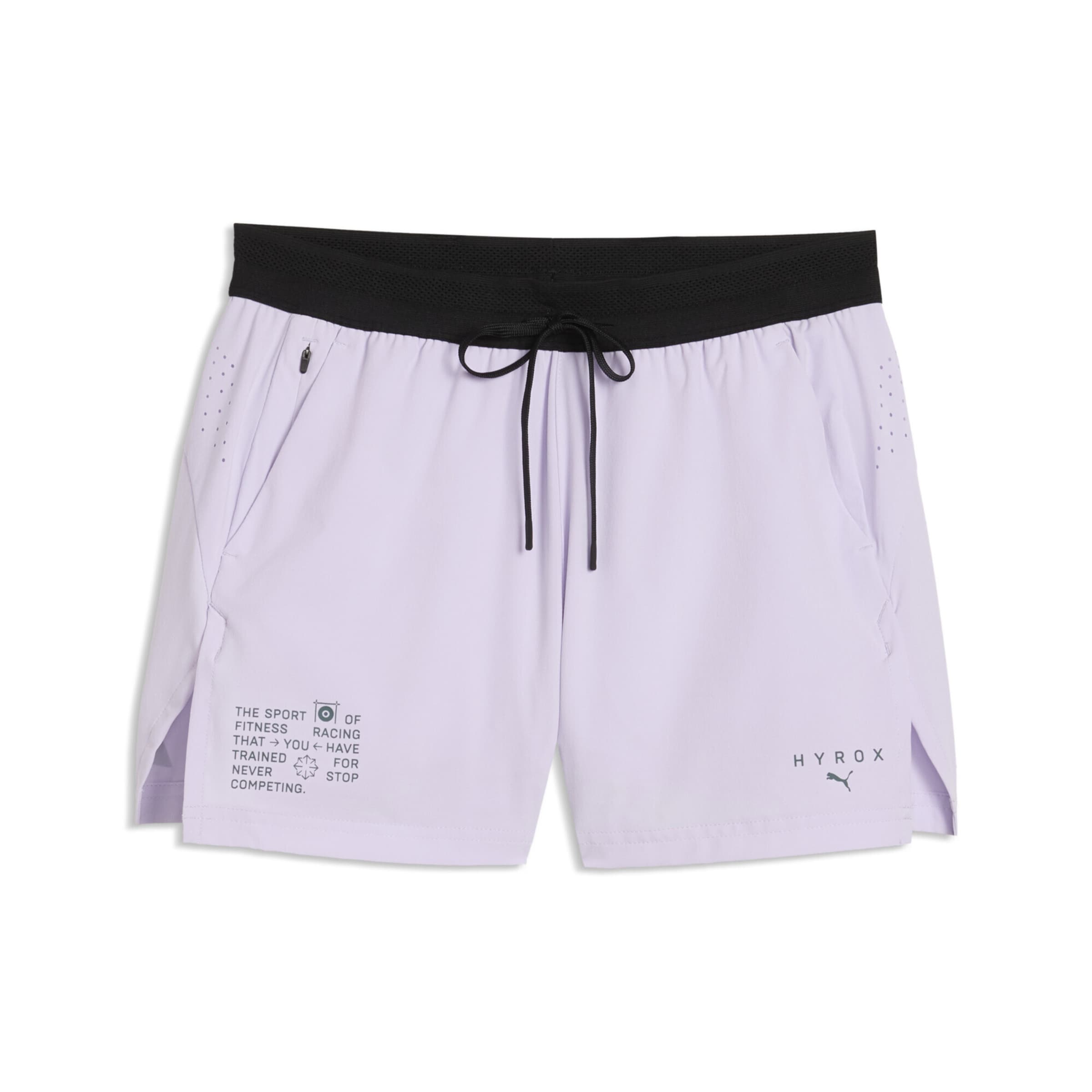 PUMA Regular Sports trousers 'Puma x Hyrox' in Purple: front