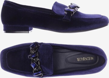 MENBUR Flats & Loafers in 39 in Blue: front