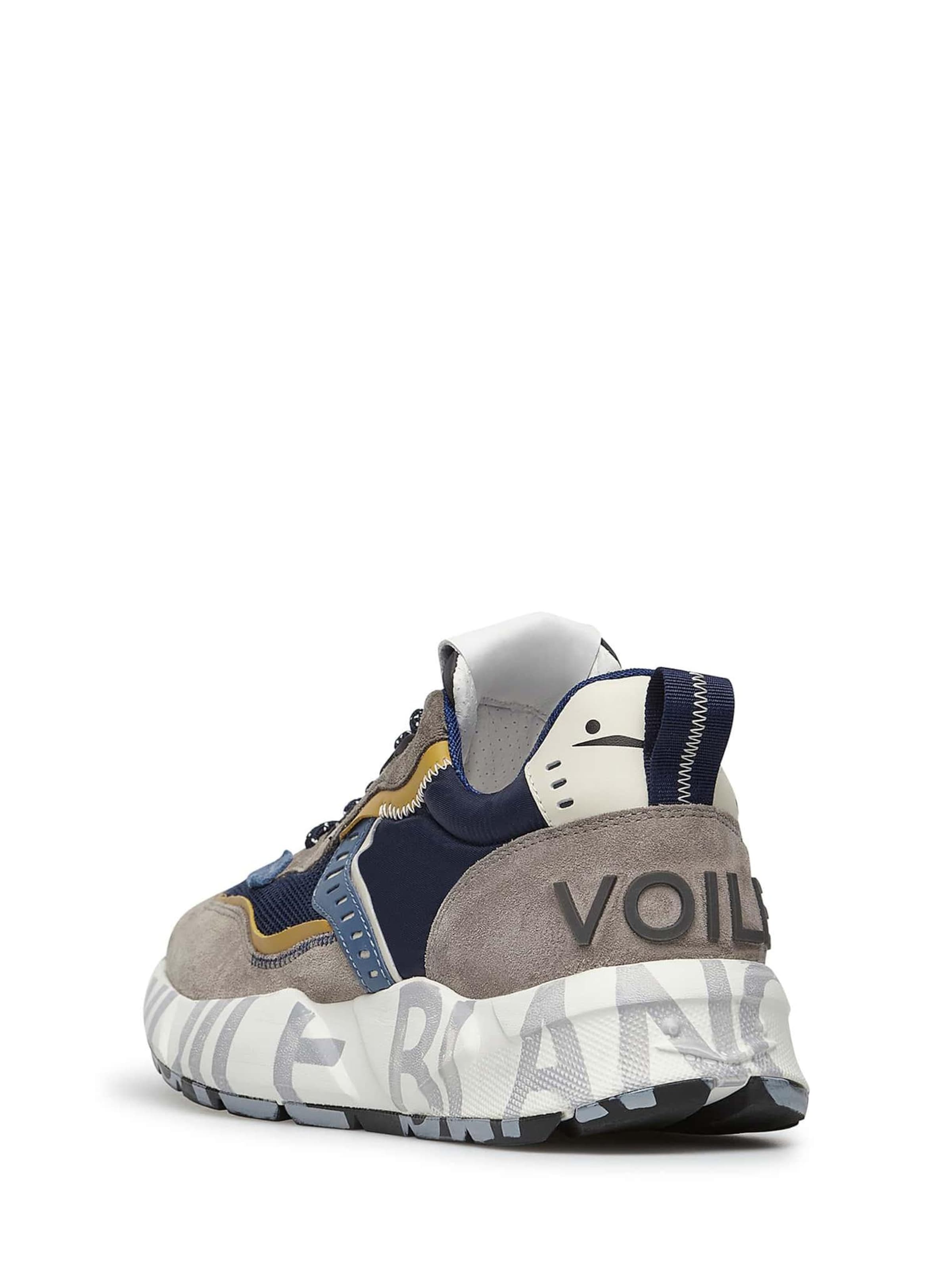 Voile blanche Platform trainers 'Club 01.' in Grey