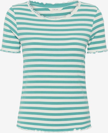 T-shirt 'CRRibba' Cream en vert : devant