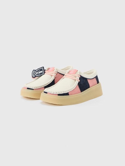 CLARKS Chaussure à lacets 'Torview' en 39 en marine / rose ancienne / blanc, Vue avec produit