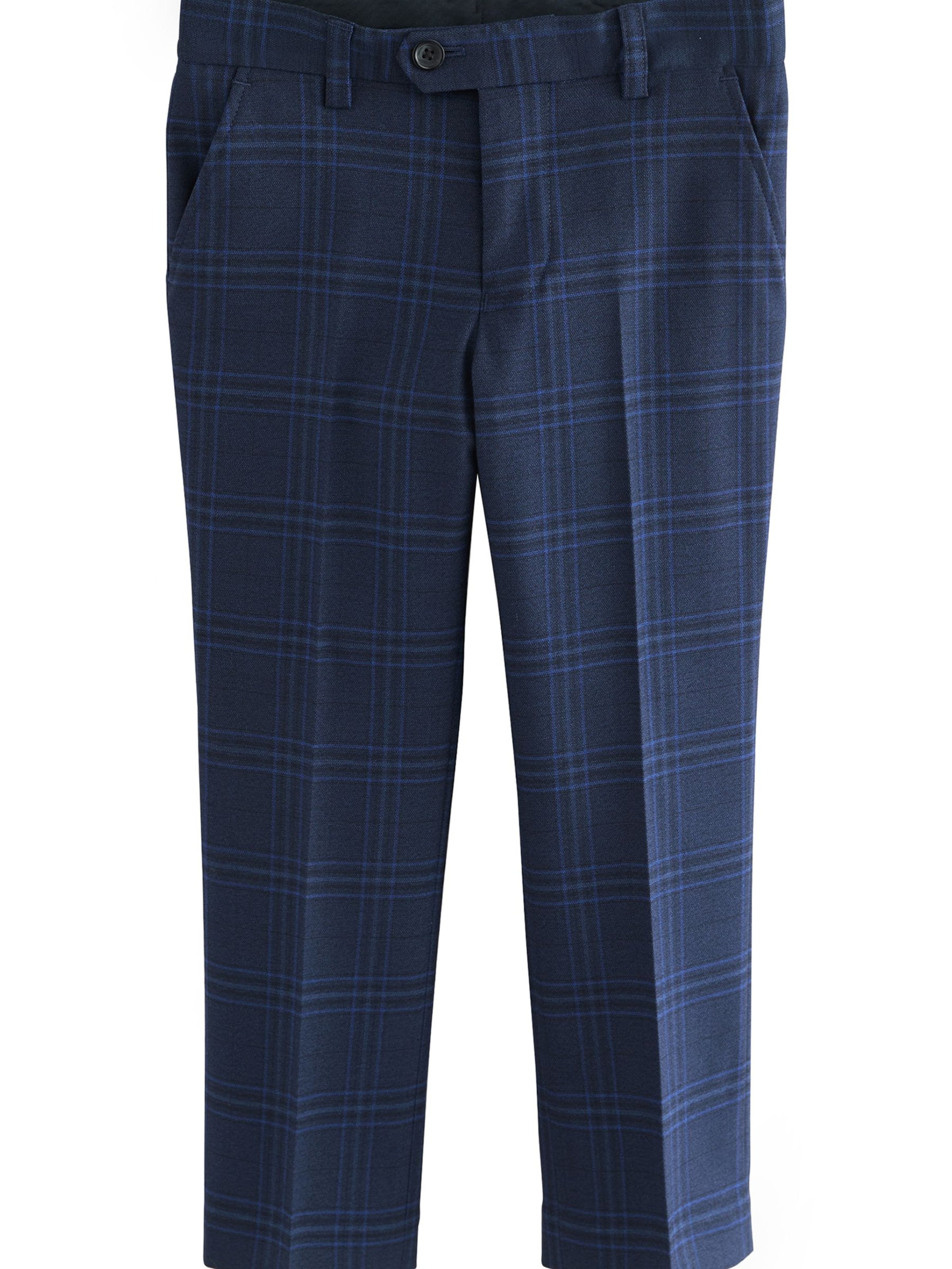 Next Regular Broek in Blauw: voorkant