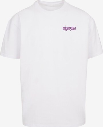 MJ Gonzales Shirt 'Seraphim' in White: front