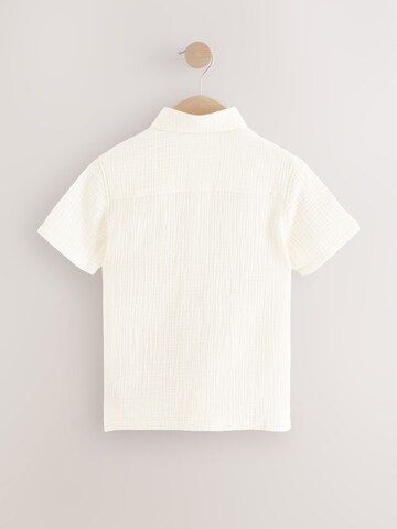 Next Regular fit Button Up Shirt in White