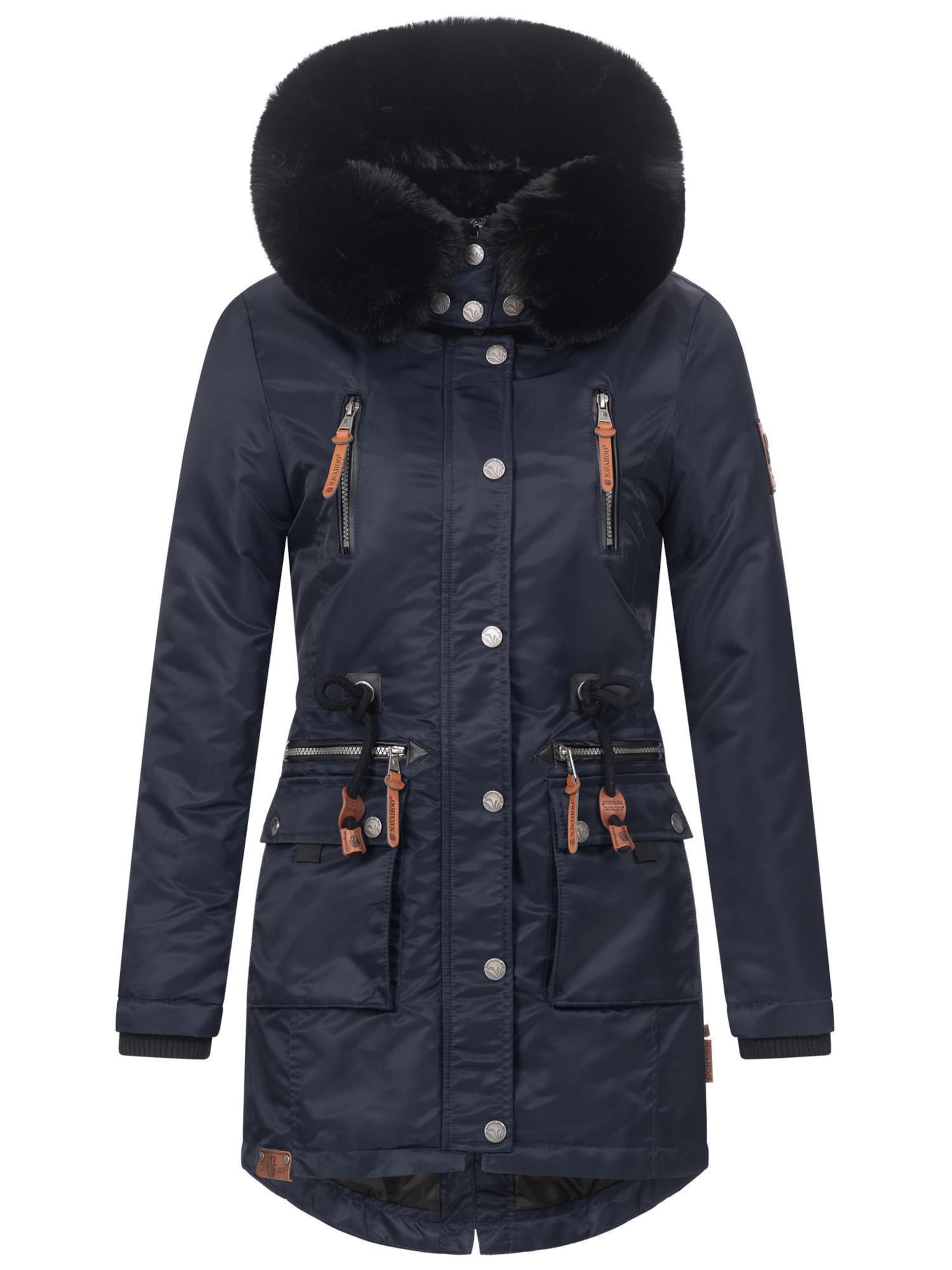 NAVAHOO Parka in Blau: Vorderseite