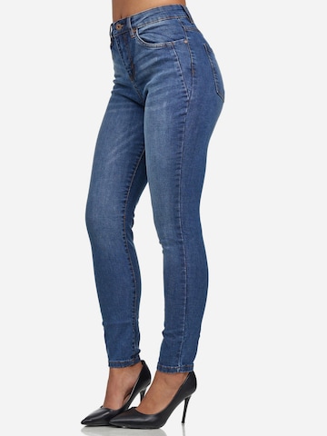 Tazzio Skinny Jeansy 'F107' w kolorze niebieski