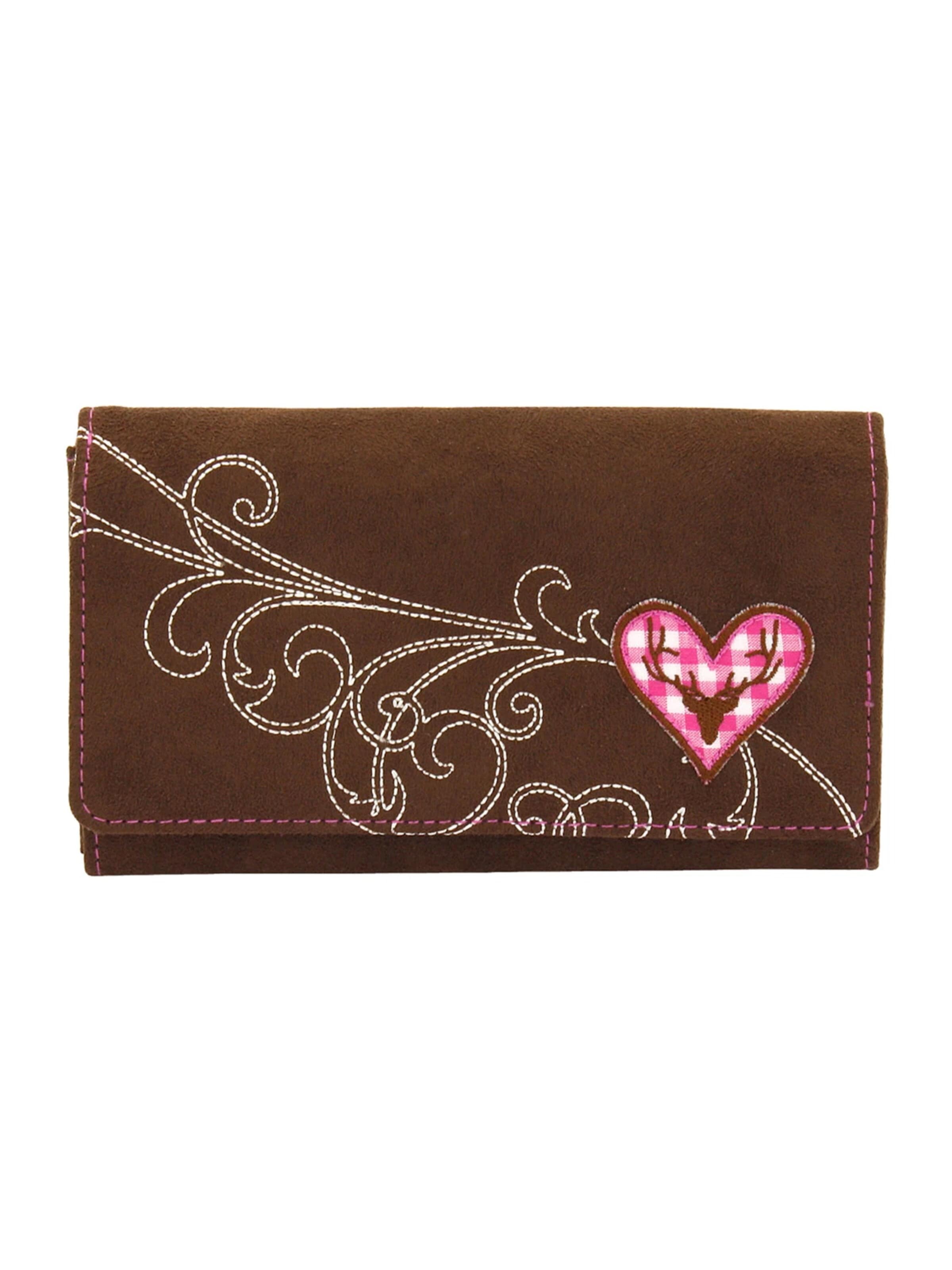 Friedrich23 Wallet 'BAVARIA' in Pink: front