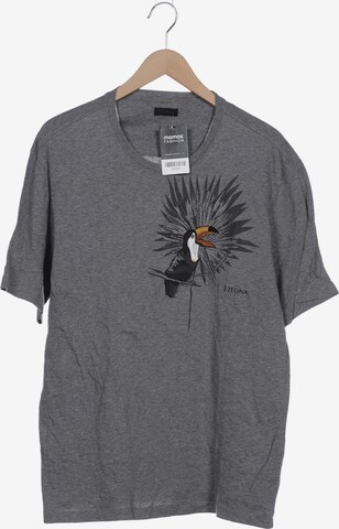 Zegna Shirt in XXL in Grey: front
