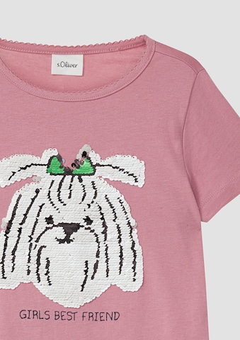 s.Oliver Shirt in Roze