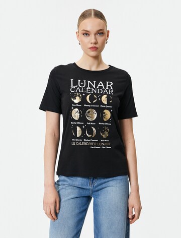 Koton Shirt in Zwart: voorkant