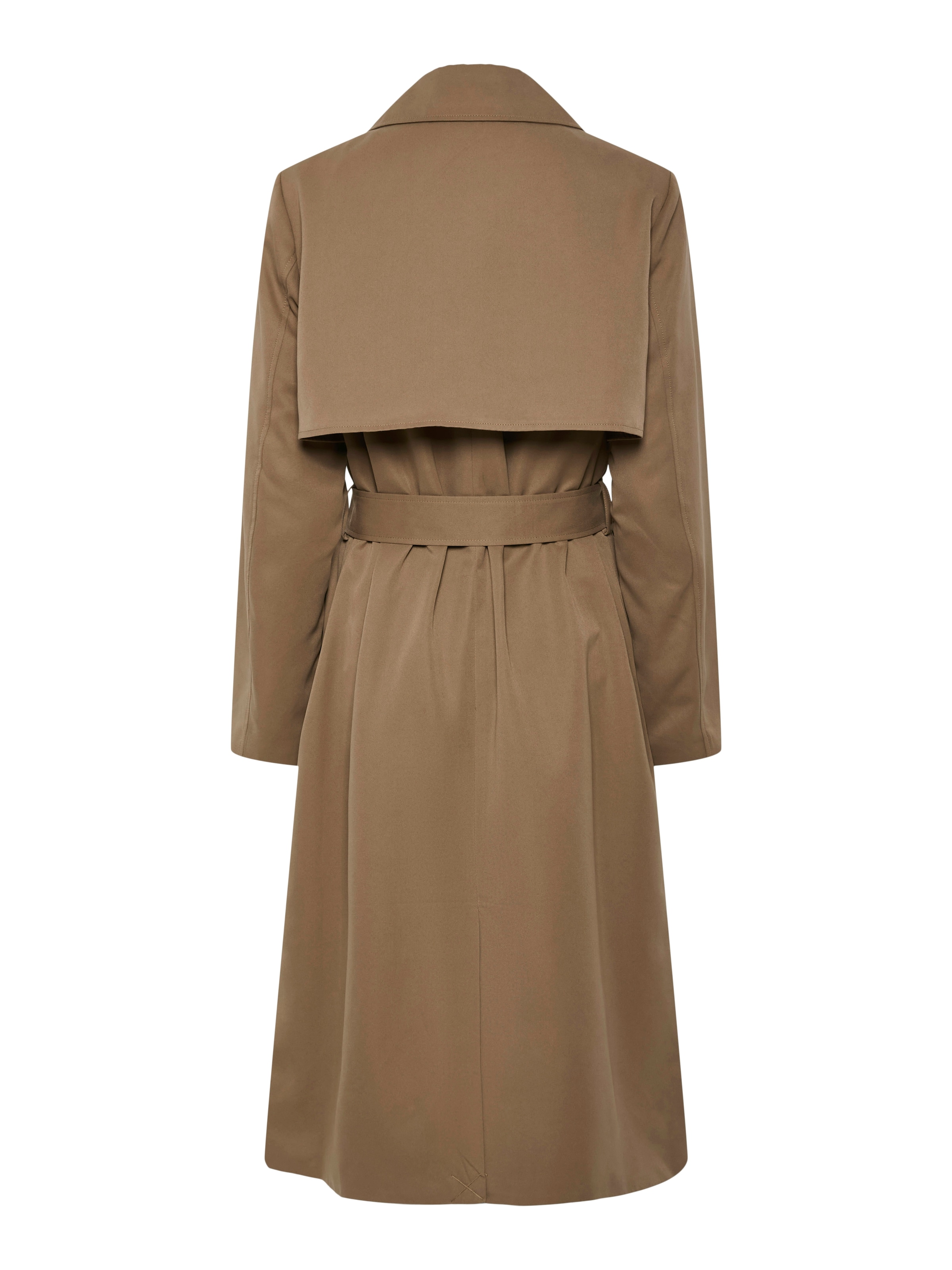 PIECES Overgangsfrakke 'Scarlett' i brun