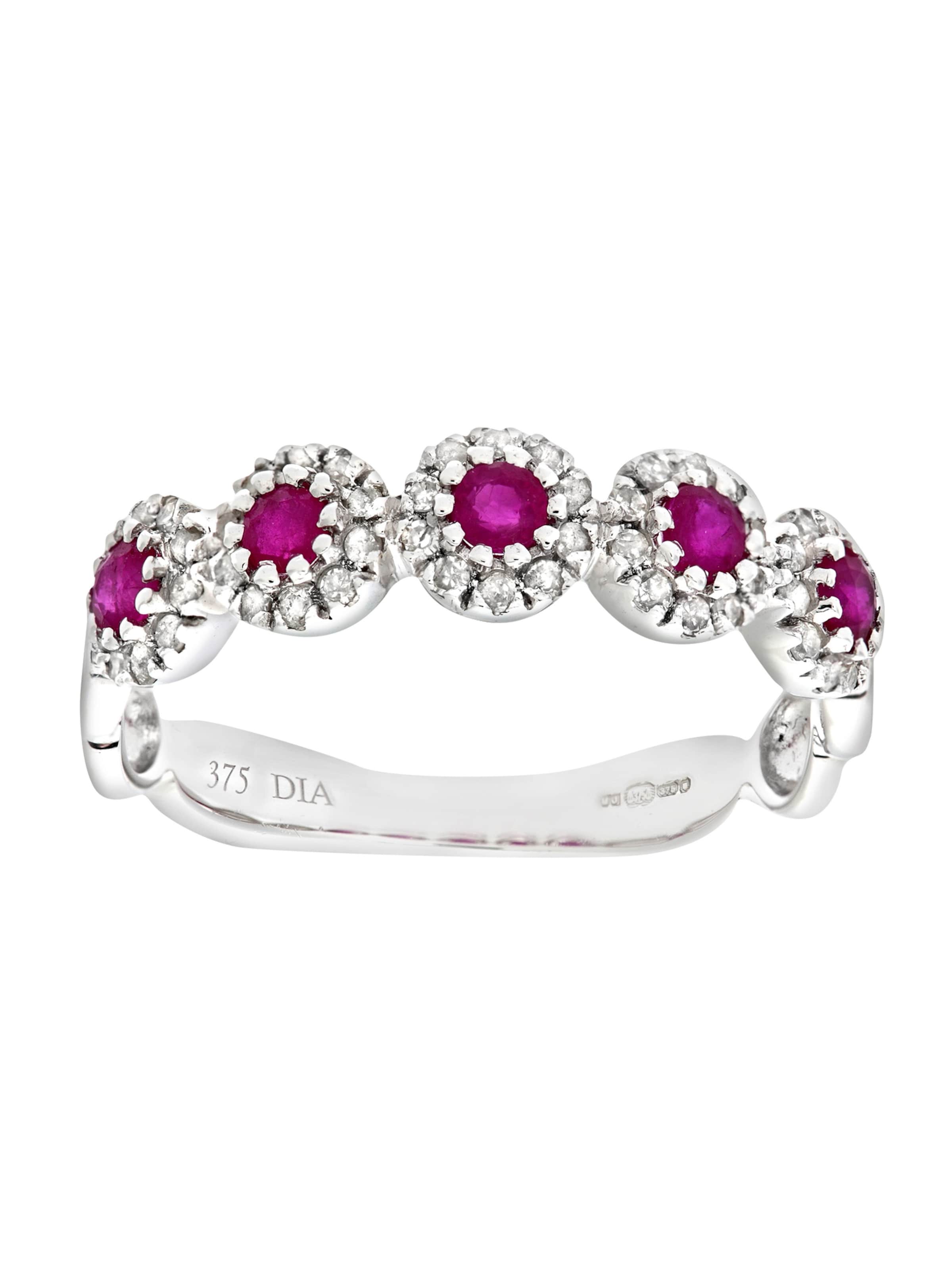 DIAMANT LETERNEL Ring in Silver: front