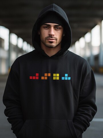 MAKAYA Sweatshirt in Black: front