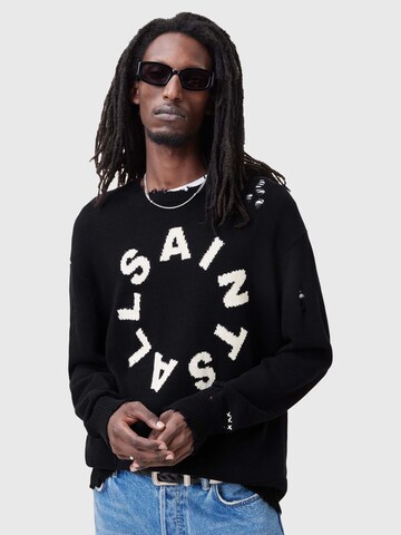 Pull-over 'DIAGEO' AllSaints en noir : devant