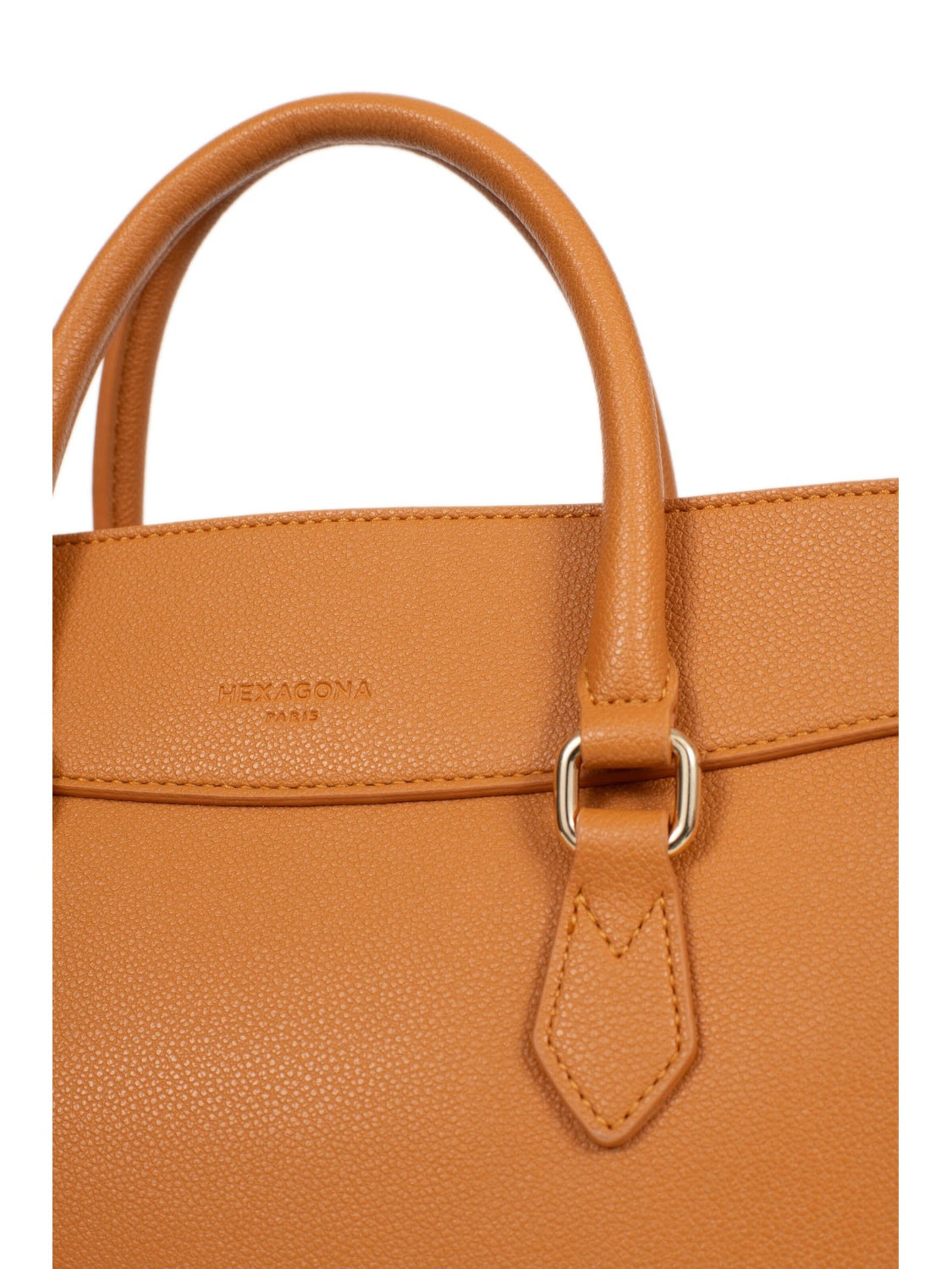 Borsa a mano 'Lys' di Hexagona in marrone