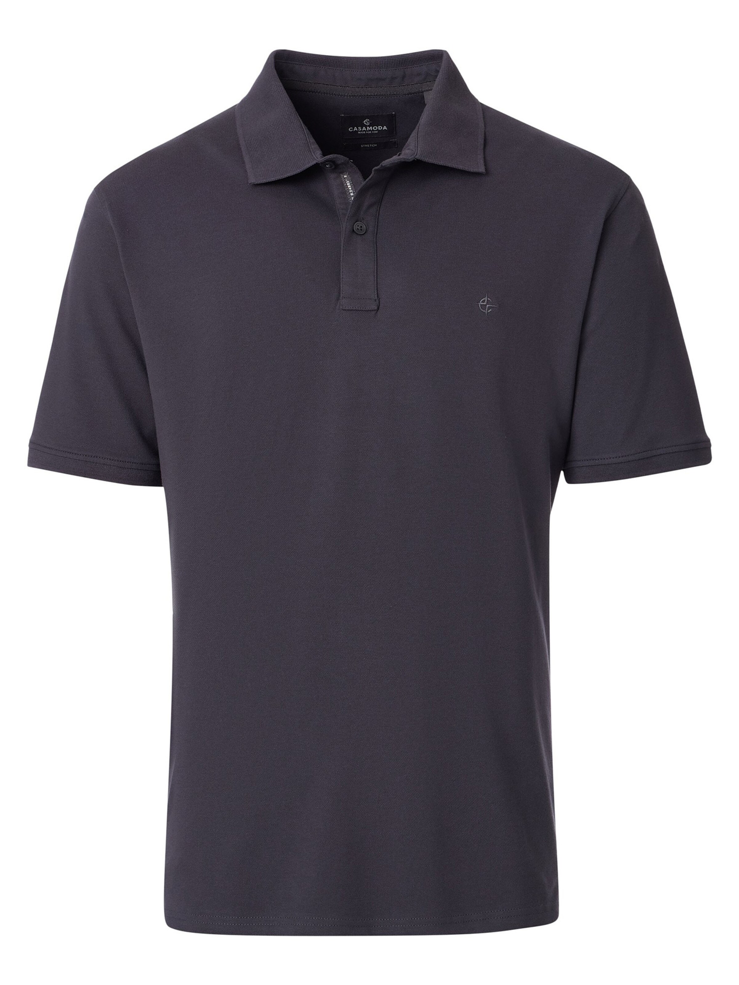 CASAMODA Shirt 'Basic' in Grey: front