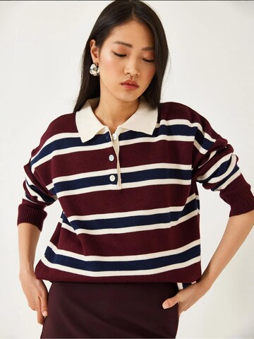 Pullover di Bianco Lucci in rosso