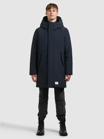 khujo Talvemantel 'Fogg2', värv sinine