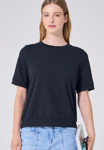 Street One Studio Shirt in Blue: front