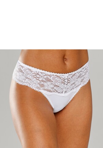 NUANCE - Tanga en blanco: frente