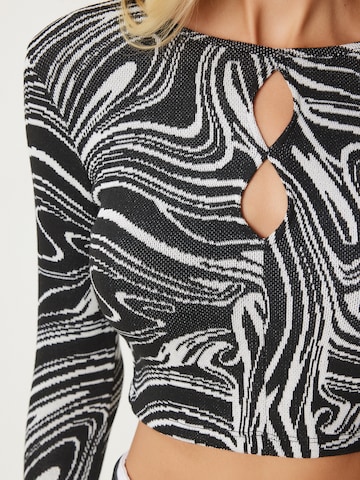 Pullover di Happiness İstanbul in nero