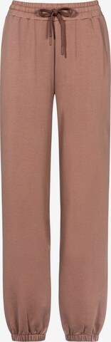 Mey Tapered Pants 'Rose' in Brown: front