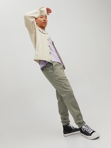 JACK & JONES - Tapered Calças 'Gordon Lewis' em verde