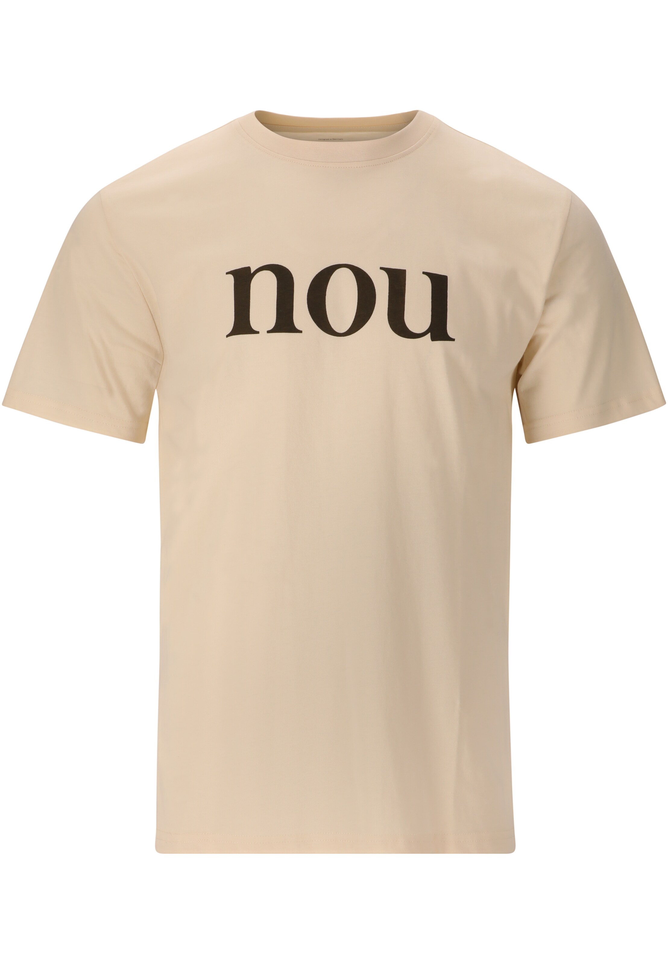 NOU Shirt 'Sadil' in Beige: front